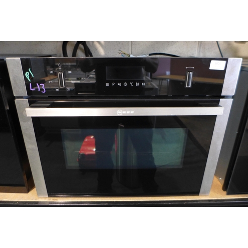 3005 - Neff N50 Compact Combi Microwave Oven (H454xW596xD548) (Model no: C1AMG84N0B) (550-13) * This lot is... 