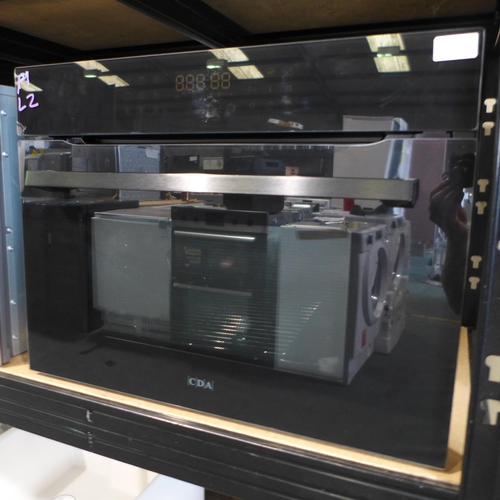 3006 - CDA Compact Combi Microwave (H455xW595xD552) (550-2) * This lot is subject to vat