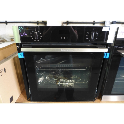 3014 - Neff N50 Single Oven - Slide & Hide (H595xW594xD548)  (Model no: B3ACE4HN0B) (550-12) * This lot is ... 