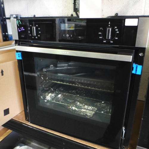 3014 - Neff N50 Single Oven - Slide & Hide (H595xW594xD548)  (Model no: B3ACE4HN0B) (550-12) * This lot is ... 