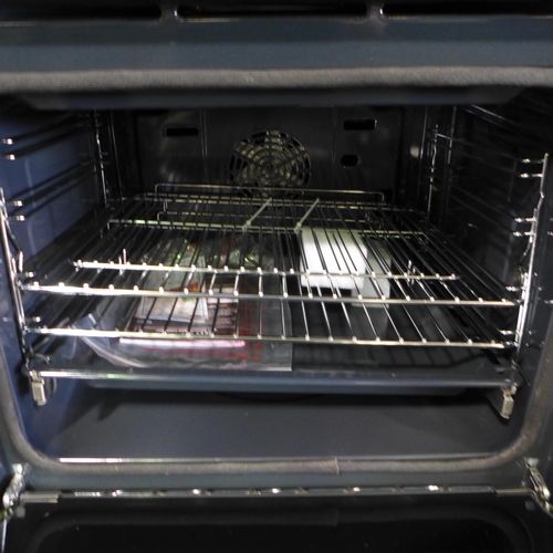 3016 - Karlson Black Single Pyrolytic Oven (H595xW595xD546) (Model no: TFTPYOVBKD) (550-1) * This lot is su... 