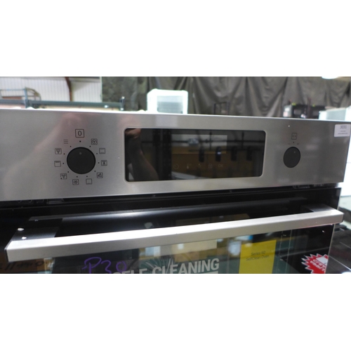 3031 - Zanussi Single Pyrolytic Oven - Stainless Steel (H594xW594xD568) (550-214) * This lot is subject to ... 