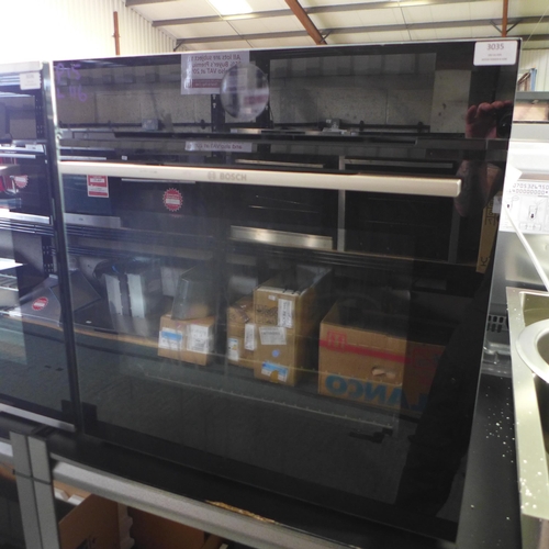 3035 - Bosch Serie 8 Pyrolytic Single Oven (550-116) * This lot is subject to vat