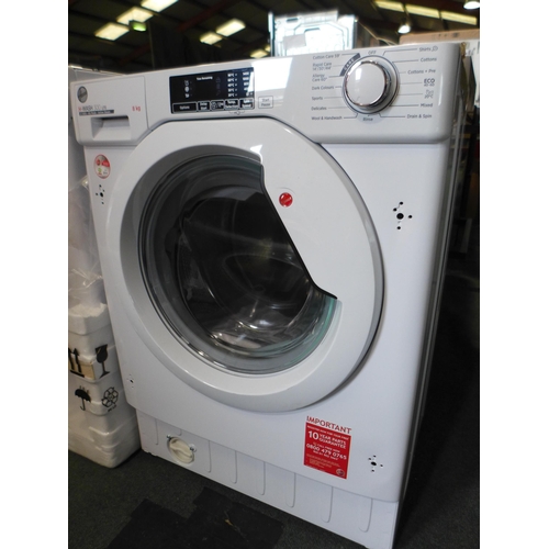 3052 - Hoover H-Wash 300 Lite Integrated Washing Machine (8kg) (H820xW600xD530) (550-103) * This lot is sub... 