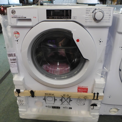 3053 - Hoover H-Wash 300 Lite Integrated Washing Machine (9kg) (H820xW600xD530) (Model no: HBWS 49D1W4) (55... 