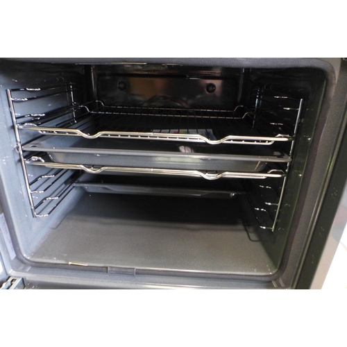 3056 - Bosch Serie 4 Pyrolytic Single Oven (H595xW594xD548)  (Model no: HBS573BS0B) (550-196) * This lot is... 