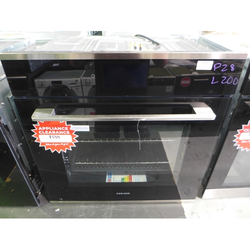 3059 - Karlson Single Multifunction Oven (H595xW595xD546) (550-200) * This lot is subject to vat