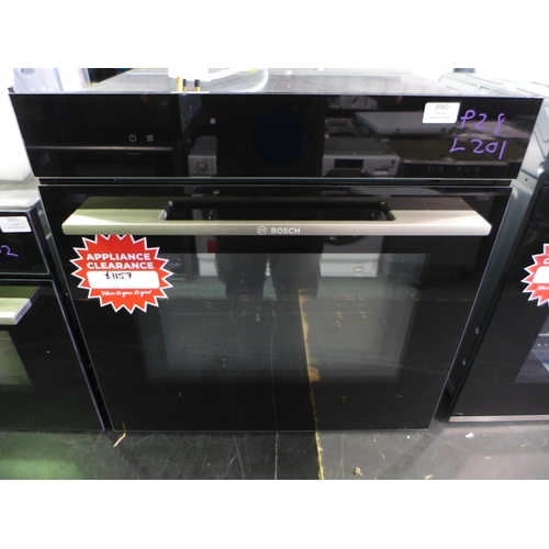 3060 - Bosch Serie 8 Pyrolytic Single Oven (Model no: HMG7764B1B) (550-201) * This lot is subject to vat