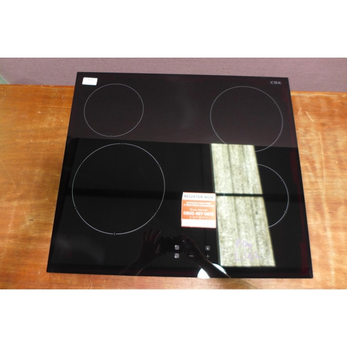 3079 - CDA 4 Zone Ceramic Hob (H55xW576xD518) (Model no: HC6621FR) (550-102) * This lot is subject to vat