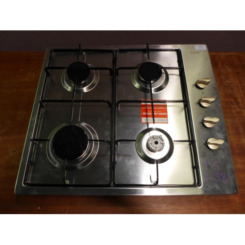 3084 - CDA 4 Burner Gas Hob (550-38) * This lot is subject to vat