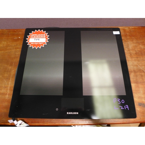 3089 - Karlson Flex Zone Induction Hob (Model no: WRTFTH60) (550-217) * This lot is subject to vat