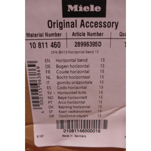 3092 - Five Various Miele items including Horizontal and Vertical Bends (550-14,15,16,17,18,19)  * This lot... 