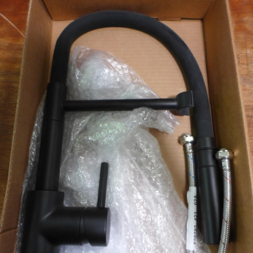 3097 - Blanco Black Mixer Tap (550-137) * This lot is subject to vat