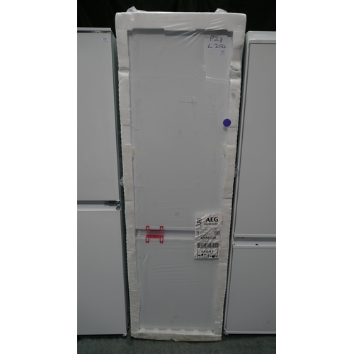 3107 - AEG Integrated 70/30 Fridge Freezer  (H1772xW546xD549) (Model no: OSC5S181ES) (550-204) * This lot i... 