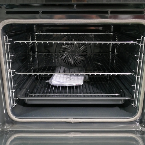 3111 - AEG Single Pyrolytic Oven with SteamBake - (H594xW595xD567) (Model no: BPK556220M) (550-232) * This ... 