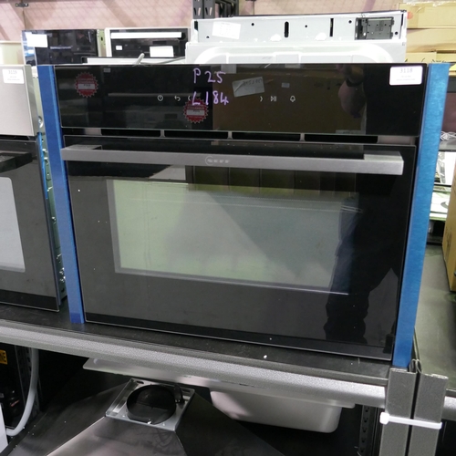 3118 - Neff N70 Built in Microwave Oven (Model no: C24GR3XG1B) (550-184) * This lot is subject to vat