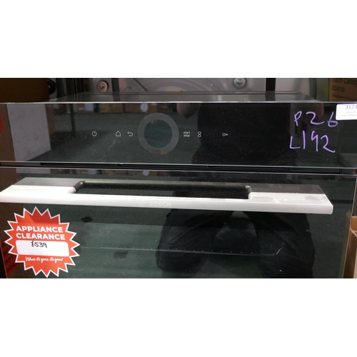 3123 - Bosch Serie 8 Single Oven with Home Connect (H595xW594xD548) (550-192) * This lot is subject to vat