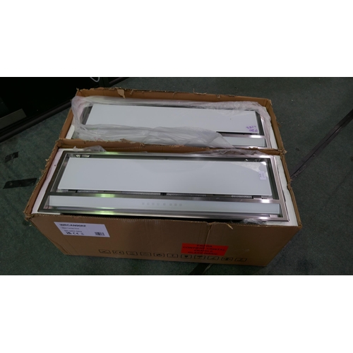 3124 - Two Viceroy Canopy Hoods - Hob to Hood (H316xW830xD280) (Model no: WRCAN90RF) (550-159, 152) * This ... 