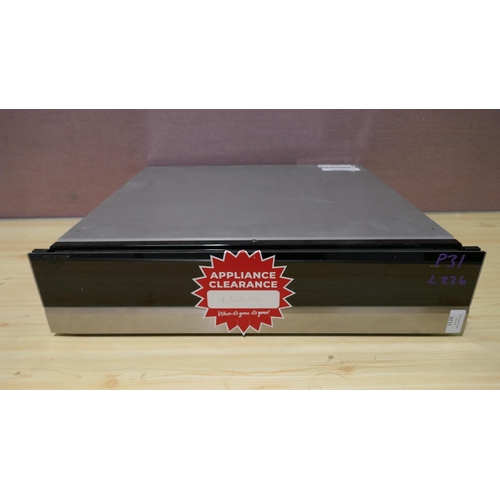 3126 - Bosch Serie 8 Warming Drawer (H140xW595xD548) (Model no: BIC630NS1B) (550-226) * This lot is subject... 