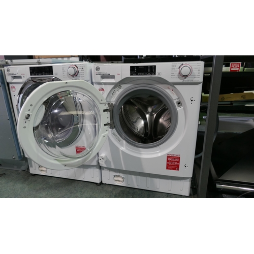 3129 - Hoover H-Wash 300 Lite Integrated Washing Machine (9kg) (H820xW600xD525) (Model no: HBWS 49D1ACE) (5... 