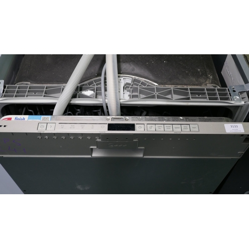 3133 - Neff N30 Fully Integrated Dishwasher (H815xW598xD550) (Model no: S153ITX02G) (550-41) * This lot is ... 