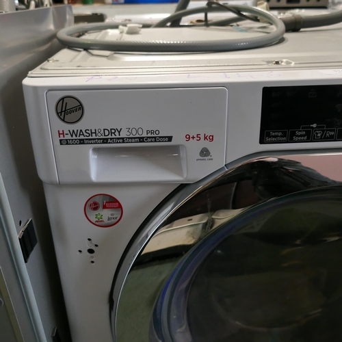 3141 - Hoover H-Wash + Dry 300 Pro Integrated Washer/Dryer (9+5Kg) (H820xW600xD525) (Model no: HBWS 48D1E) ... 