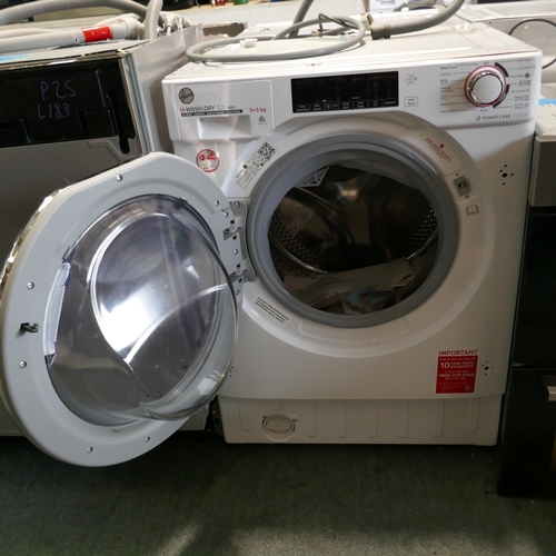 3141 - Hoover H-Wash + Dry 300 Pro Integrated Washer/Dryer (9+5Kg) (H820xW600xD525) (Model no: HBWS 48D1E) ... 