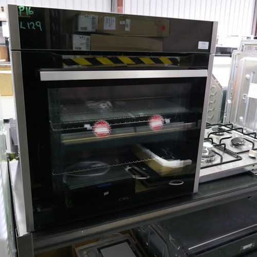 3150 - CDA Single Pyrolytic Oven (H595xW595xD570) (Model no: SL550SS) (550-129) * This lot is subject to va... 