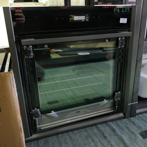 3152 - Neff N70 Single Multifunction Pyrolytic Oven - Slide & Hide (Broken Door) (H595xW596xD548) (Model no... 