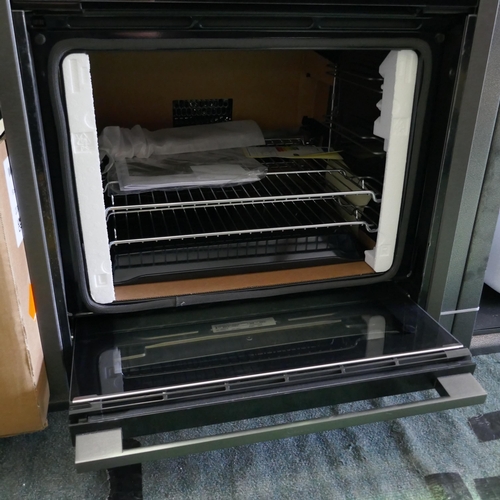 3152 - Neff N70 Single Multifunction Pyrolytic Oven - Slide & Hide (Broken Door) (H595xW596xD548) (Model no... 