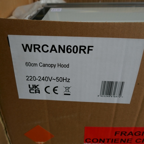 3153 - AEG Pull out Canopy Hood and a Viceroy Canopy Hood (550-46) * This lot is subject to vat