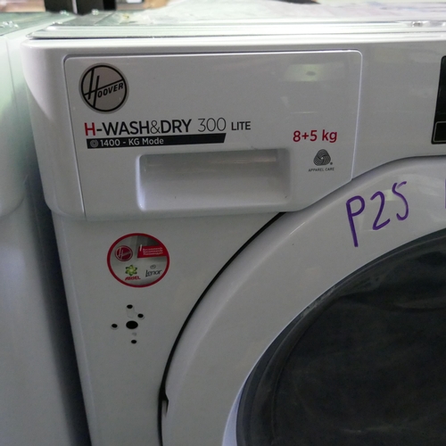 3155 - Hoover H-Wash + Dry 300 Lite Integrated Washer Dryer (8+5Kg) (H820xW600xD525) (Model no: HBD 485D1E)... 