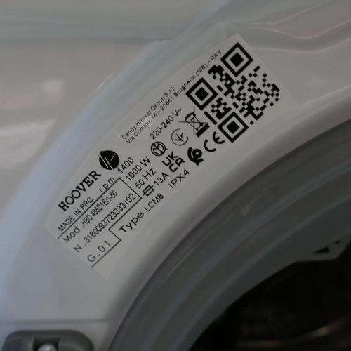 3160 - Hoover H-Wash + Dry 300 Lite Integrated Washer Dryer (8+5Kg) (H820xW600xD525) (Model no: HBD 485D1E)... 