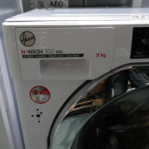 3162 - Hoover H-Wash 300 Pro Integrated Washing Machine (8kg) (H820xW600xD530) (Model no: HBWS 48D1W4) (550... 