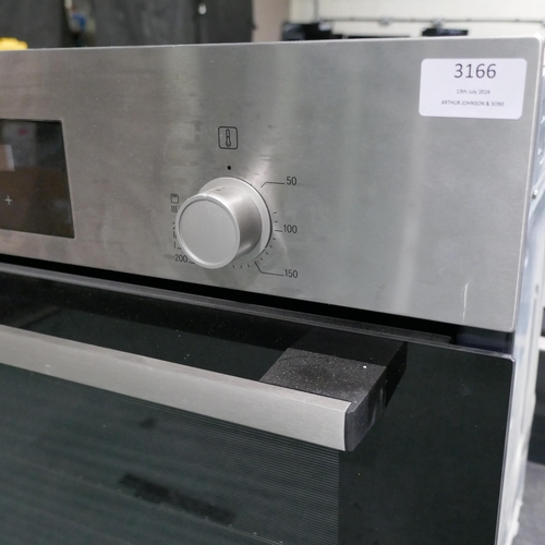 3166 - Bosch Serie 2 Single Oven (H595xW594xD548) (Model no: HHF113BR0B) (550-164) * This lot is subject to... 