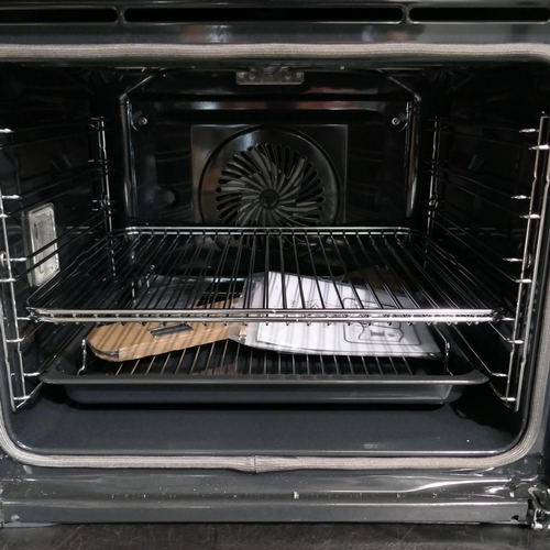 3168 - Zanussi Single Multifunction Oven and an AEG single cooker (Both Missing Doors) (550-99) * This lot ... 