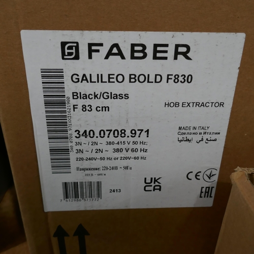 3170 - Faber Galileo Venting Hob and a Flat channel ducting kit (550-144,145) * This lot is subject to vat