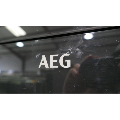 3176 - AEG Microwave (H459xW596xD404) (Model no: MBE2658SEB) (550-169) * This lot is subject to vat