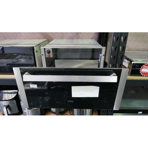 3197 - CDA Warming Drawer - stainless steel (H286xW594xD571) (Model no: VW281SS) (550-172) * This lot is su... 