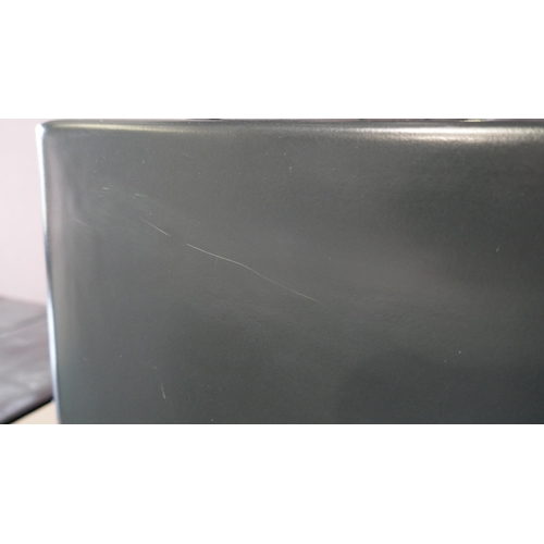 3202 - Blanco Black Ceramic Sink (550-171) * This lot is subject to vat