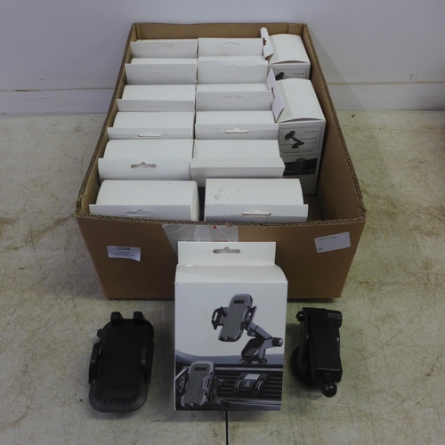 2044 - 15 boxes of car phone holders