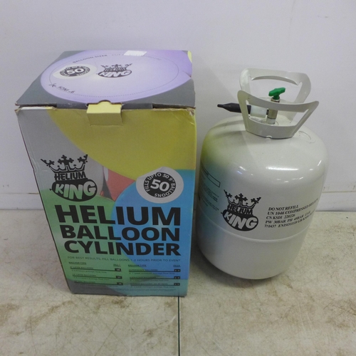 2049 - A Helium King helium balloon cylinder