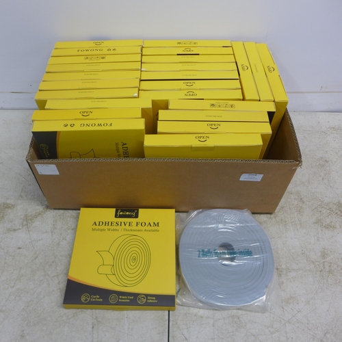 2058 - 25 boxes of adhesive foam sealing tape