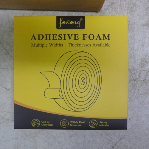 2058 - 25 boxes of adhesive foam sealing tape