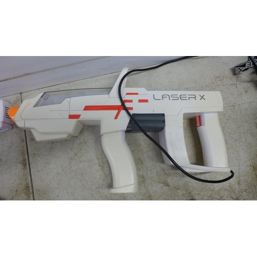 2076 - A collection of Laser X laser tag equipment