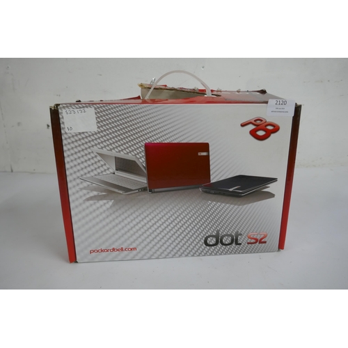 2120 - A Packard Bell Dot S2 notebook laptop