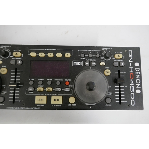 2145 - A Denon DN-HC4500 DJ mixer deck