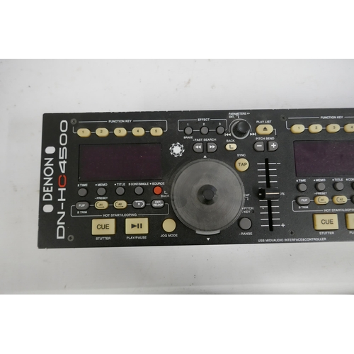 2145 - A Denon DN-HC4500 DJ mixer deck