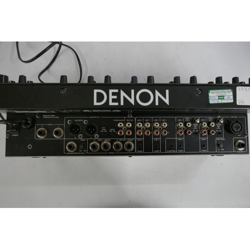 2147 - A Denon DN-X500 DJ mixer deck