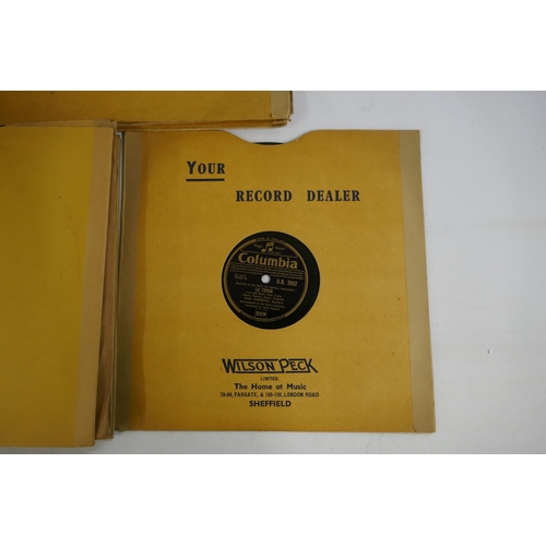 2152 - A collection of approximately 20 78 rpm records - all sleeved